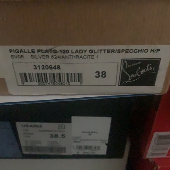 Christian Louboutin Pigalle Plato 120 Glitter - Picture 7 of 7